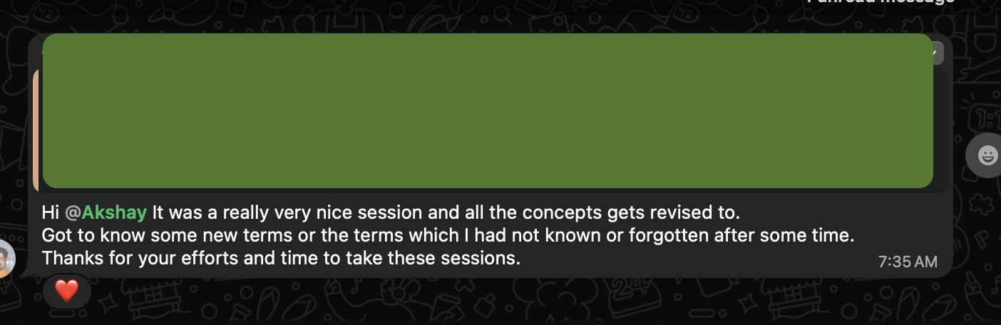 Student Testimonial 5